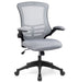 Marlos Moon Mesh Back Office Chair Mesh Office Chairs Nautilus Designs Grey 