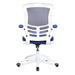 Marlos Moon White Frame Mesh Back Office Chair Mesh Office Chairs Nautilus Designs 