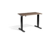 Mini Height Adjustable Desk 1000 x 600mm Desking Lavoro Black Grey Nebraska 