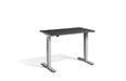 Mini Height Adjustable Desk 1000 x 600mm Desking Lavoro Silver Graphite 