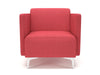 Napa Slim Arm 75cm Wide Armchair in Camira Era Fabric Armchairs Dynamic Office Solutions 