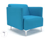 Napa Slim Arm 75cm Wide Armchair in Camira Era Fabric Armchairs Dynamic Office Solutions 