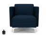 Napa Slim Arm 75cm Wide Armchair in Camira Era Fabric Armchairs Dynamic Office Solutions 