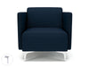 Napa Slim Arm 75cm Wide Armchair in Camira Era Fabric Armchairs Dynamic Office Solutions 