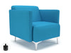 Napa Slim Arm 75cm Wide Armchair in Camira Era Fabric Armchairs Dynamic Office Solutions 