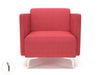 Napa Slim Arm 75cm Wide Armchair in Camira Era Fabric Armchairs Dynamic Office Solutions 