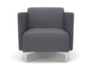 Napa Slim Arm 75cm Wide Armchair in Camira Era Fabric Armchairs Dynamic Office Solutions 