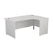 One Panel Next Day Delivery Corner Office Desk Oak Corner Office Desks TC Group 