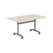 One Tilting Meeting Table 700mm Deep Tilting Meeting Tables TC Group Maple 1200mm x 700mm 