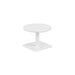 Pedestal base 600mm Coffee Table WORKSTATIONS TC Group White White 