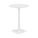 Pedestal base High Table 800mm diameter White/White WORKSTATIONS TC Group White White 