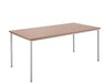 Rectangular Multipurpose Meeting table WORKSTATIONS TC Group Beech 1600mm x 800mm 