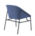 Ruby Reception Chair - Blue/Mustard/Grey SOFT SEATING & RECEP TC Group 