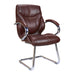 Sandown Executive Visitor Chair EXECUTIVE CHAIRS Nautilus Designs Brown 