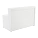 Simple Reception Desk 1460mm x 890mm RECEPTION TC Group White White No