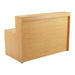 Simple Reception Desk 1660mm x 890mm - Oak RECEPTION TC Group Oak Oak No