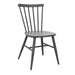 Spin Side Chair - Retro Dark Grey Café Furniture zaptrading 