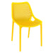 Spring Side Chair Café Furniture zaptrading Yellow 