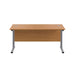 Start Next Day Delivery 600mm Deep Cantilever Office Desk Oak WORKSTATIONS TC Group 