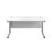 Start Next Day Delivery 800mm Deep White Office Desk WORKSTATIONS > desks >white office desks > next day delivery desks TC Group 