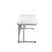 Start Next Day Delivery 800mm Deep White Office Desk WORKSTATIONS > desks >white office desks > next day delivery desks TC Group 