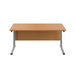 Start Next Day Delivery Oak Office Desk - 800 Deep WORKSTATIONS > desks > home office desks > next day delivery desks TC Group 