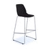 Strut multi-purpose stool with chrome sled frame Seating Dams Black 