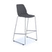 Strut multi-purpose stool with chrome sled frame Seating Dams Grey 