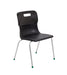 Titan 4 Leg Chair - Age 11-14 4 Leg TC Group Black 