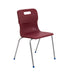 Titan 4 Leg Chair - Age 14+ 4 Leg TC Group Burgundy 