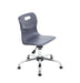 Titan Swivel Junior Chair Swivel TC Group Charcoal Glides 