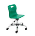 Titan Swivel Junior Chair Swivel TC Group Green Castors 