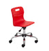 Titan Swivel Junior Chair Swivel TC Group Red Castors 