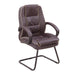 Truro Executive Visitor Chair EXECUTIVE CHAIRS Nautilus Designs Burgundy 