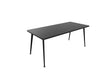 Twist Rectangular Office Desk - Black Frame WORKSTATION Actiu Black 1800mm x 800mm None