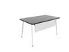 Twist Rectangular Office Desk - White Frame WORKSTATION Actiu 