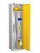 Uniform Locker Storage Lion Steel Single Yellow 