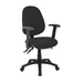 Vantage 200 3 lever asynchro operators chair with adjustable arms Seating Dams Black 