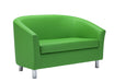 Vibrant Tub Sofa Metal Feet SOFT SEATING & RECEP TC Group Light Green 