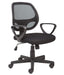 Virgo Black Mesh Office Chair Mesh Office Chairs TC Group 