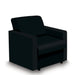 Wave Armchair Unit SOFT SEATING Nautilus Designs Black 