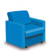 Wave Armchair Unit SOFT SEATING Nautilus Designs Blue 