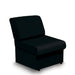 Wave Rectangular Unit SOFT SEATING Nautilus Designs Black 