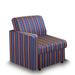 Wave Right Hand Arm Unit SOFT SEATING Nautilus Designs Stripes 