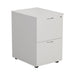 White Wooden 2 Drawer Filing Cabinet FILING TC Group White 