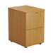 Wooden 2 Drawer Filing Cabinet FILING TC Group Oak 