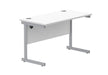 Workwise Office Rectangular Desk With Steel Single Upright Cantilever Frame Furniture TC GROUP 