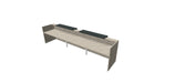 Z2 Large Straight Reception Desk Reception Desk Quadrifoglio 