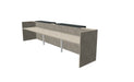 Z2 Large Straight Reception Desk Reception Desk Quadrifoglio 