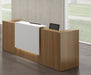 Z2 Medium Straight Reception Desk Reception Desk Quadrifoglio 